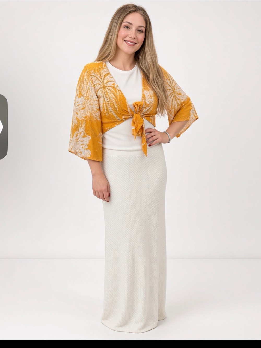 Maaji cropped swim wrap cover up
